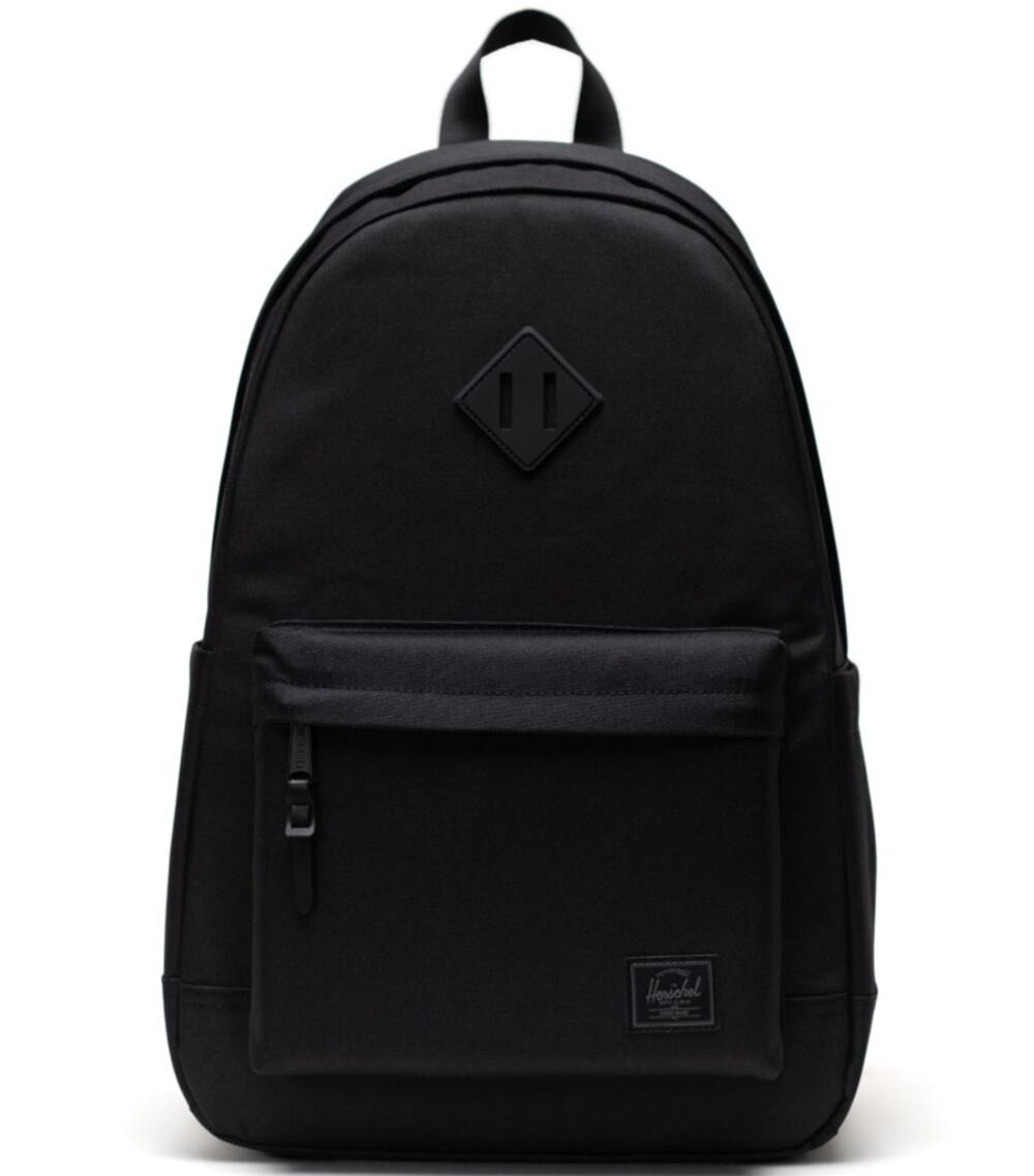 HERSCHEL SUPPLY CO. Heritage Laptop Travel Backpack One Size Black Tonal NWT